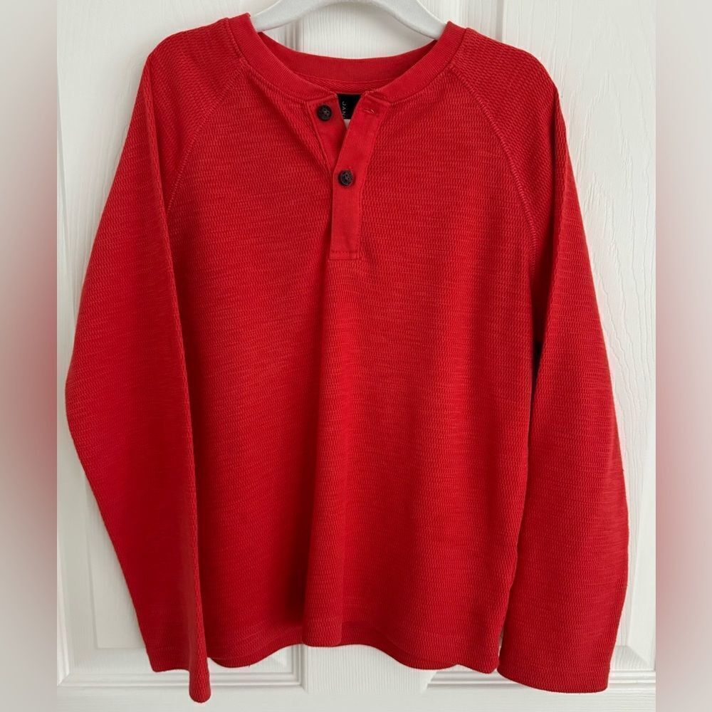 JANIE AND JACK TEXTURED LONG SLEEVE 6Y